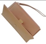 Portefeuille en Cuir Élégant Pour Femme – Porte-cartes Multiples   Avec Pince à Billets – Image 3