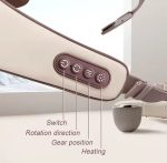 Serviette de Massage Électronique Portable Pour le Cou - Pétrissage Profond - Ensemble 8D - Massage Musculaire - Acupression Sans Fil Metropolitan – Image 5