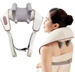 Serviette de Massage Électronique Portable Pour le Cou - Pétrissage Profond - Ensemble 8D - Massage Musculaire - Acupression Sans Fil Metropolitan – Image 6