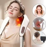 Serviette de Massage Électronique Portable Pour le Cou - Pétrissage Profond - Ensemble 8D - Massage Musculaire - Acupression Sans Fil Metropolitan – Image 7