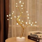 Lampe De Table Arbre Artificiel Avec Branches Réglables - Led - USB & Piles - Décoration – Image 7