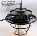 Lampe de Camping Portable Avec Crochet - 4 Modes D'éclairage - USB - Étanche - Led – Image 7