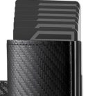 Portefeuille Avec Porte-cartes intelligent 2en1 en Aluminium Métallique Pour Cartes De Crédit – Billets De Banque – Métal Fin – Pliable – Image 3