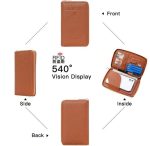 Étui De Passeport Mignon Pour Femmes et Hommes - Étanche - Blocage RFID - Marron – Image 3