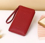 Étui De Passeport Mignon Pour Femmes et Hommes - Étanche - Blocage RFID - Rouge – Image 3