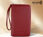 Étui De Passeport Mignon Pour Femmes et Hommes - Étanche - Blocage RFID - Rouge – Image 4