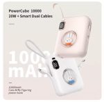 Mini Power Bank 2 en 1 Avec Câble Intégré - Chargeur Portable Rapide Bidirectionnel - Batterie Externe Pour Téléphone – Image 6