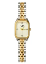 Montre Carrée Pour Femme - En Acier Inoxydable - Design Luxueux Et Élégant - Dans Un Style Classique Sophistiqué