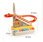 Ensemble Piano Avec Toboggan En Forme De Canard Et Échelle - Musique Et Éclairage – Image 7