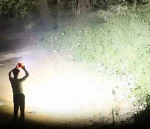 Projecteur Solaire COBA CB F374 - 300 W - 374 LED - Résistante ÀL'eau - Rechargeable - Blanc – Image 5