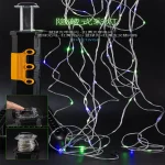 Lampe Torche LED Et Batterie Portable - Guirlande Lumineuse RGB - 10 Mètres - W5188-1 – Image 6