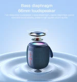 Haut-parleur Bluetooth - Portable - Originale - Couleur RGB - Connexion Basse - Etanche – Image 2