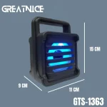 Haut parleur Bluetooth Portable 4 en 1 - LED - Rechargeable Avec USB - Design Moderne - Radio - Carte MicroSD et Connexion Auxiliaire - Son Puissant – Image 7