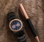 Montre Hublot Pour Homme – Bracelet En Acier Inoxydable – Résistance à l'eau - Qualité Premium – Image 2