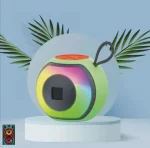 Haut-Parleur Bluetooth Portable X-811 – RGB LED, Radio FM, USB/TF. – Image 5