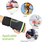 Gant De Poignet De Main Élastiqué Avec Fermeture Réglable - Confortable – Image 5