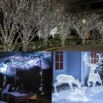 Guirlande De Fête Lumineuse Décorative - Étanche - 8 Modes - 100 LED - Double Fiche - Blanc – Image 6