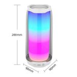 Haut-parleur - Speaker Sans Fil - Carte Son Moniteur De Jeu Mobile Coloré - Blanc – Image 5