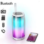 Haut-parleur - Speaker Sans Fil - Carte Son Moniteur De Jeu Mobile Coloré - Blanc