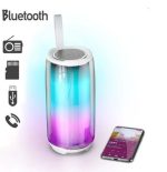 Haut-parleur - Speaker Sans Fil - Carte Son Moniteur De Jeu Mobile Coloré - Blanc