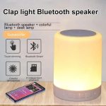 Lampe Tactile Portable Sans Fil Bluetooth Haut-Parleur - Rechargeable - USB
