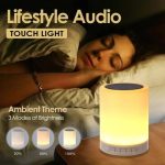 Lampe Tactile Portable Sans Fil Bluetooth Haut-Parleur - Rechargeable - USB – Image 4