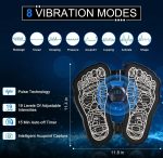 Masseur De Pieds Électrique - Stimulateur Musculaire Portable et Pliable – Image 6