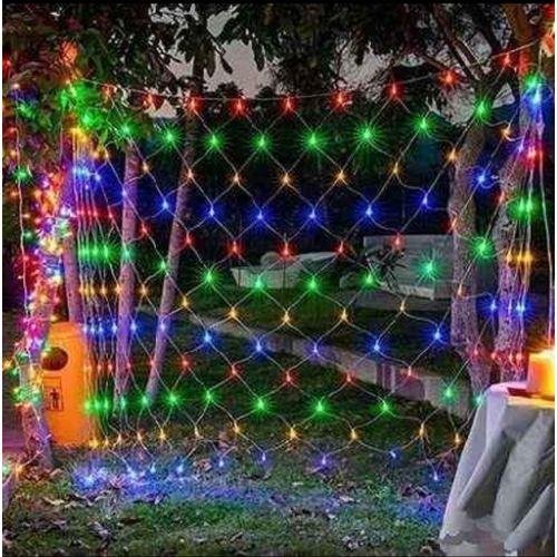 gvc.product.image_.1722068448945.30872908-268b-48af-9790-14c2f38bd8f2-1.jpeg Guirlande Filet Led - 2M×2M - Étanche - 220 V - 8 Modes D'éclairage - Multicolore – Image 1