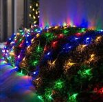 Guirlande Filet Led - 2M×2M - Étanche  - 220 V - 8 Modes D'éclairage - Multicolore – Image 2