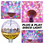 Lumière LED Colorée Universelle Rotative Automatique – Lumière Disco