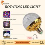Lumière LED Colorée Universelle Rotative Automatique – Lumière Disco – Image 2