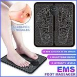 Masseur De Pieds Électrique - Booster De Circulation Sanguine Pour Lespieds et Les Jambes - Tapis De Massage Électrique – Image 2