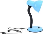 Lampe De Bureau De Table Avec Interrupteur - Bleu – Image 5