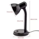 Lampe De Bureau De Table Avec Interrupteur - Noir – Image 3