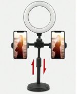 Ring LED Selfie Ring Light - Deux Téléphones - 14 Pouces – Image 7