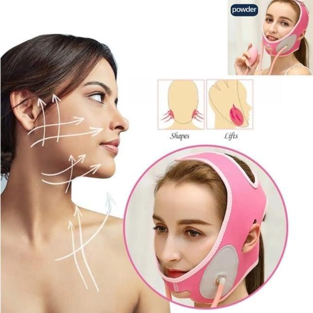 gvc.product.image_.1725285128978.3430e98e-d8db-4df4-8ab4-b2aba963e409-2.jpeg Bande Amincissante Gonflable Pour Le Visage - Ceinture De Massage à Pression D'air-Coussin Amincissant Pour Les Joues et Le Menton – Image 1