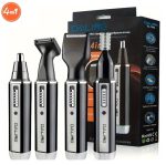 Kit De Toilettage Daling Tondeuse Cheveux 4en1 - Rechargeable - Étanche - Cheveux/Nez/Oreilles/Sourcils – Image 8