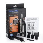 Kit De Toilettage Daling Tondeuse Cheveux 4en1 - Rechargeable - Étanche - Cheveux/Nez/Oreilles/Sourcils – Image 2