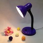 Lampe De Bureau De Table Avec Interrupteur - Violet