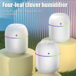 Petit Humidificateur D'air - Maison Et Voiture - Diffuseur D'huiles Aromatiques Àultrasons - Brume Muette - Blanc – Image 5