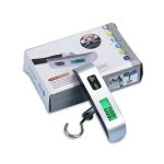 Pèse bagages Électronique T - LCD - 50 kg x 10 g -  Arrêt Automatique - Gris - Noir – Image 8