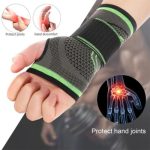 Gant De Poignet De Main Élastiqué Avec Fermeture Réglable - Confortable