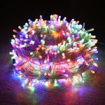 Guirlande De Fête Lumineuse Décorative - Étanche - 8 Modes - 100 LED - Double Fiche - Multicoleurs