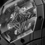 Montre Automatique De Luxe Pour Homme -  Design Creux - Résistante Á L'eau - Noir – Image 2