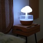 Humidificateur D'air avec Lampe Pluie De Champignons - Diffuseur D'aromathérapie - 7 Couleurs - Rechargeable - Télécommande – Image 11