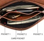 Portefeuille Polo Pocket Pour Homme - Similicuir - Style Professionnel - Résistant à L'eau – Image 5