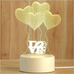 Veilleuse 3D En Forme Love - LED - USB Power - Lampe Décoratif – Image 3