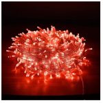 Guirlande De Fête Lumineuse Décorative - Étanche - 8 Modes - 100 LED - Rouge – Image 2