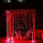 Guirlande De Fête Lumineuse Décorative - Étanche - 8 Modes - 100 LED - Rouge – Image 3