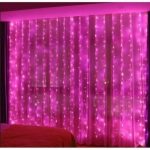 Guirlande De Fête Lumineuse Décorative - Étanche - 8 Modes - 100 LED - Double Fiche - Rose – Image 6